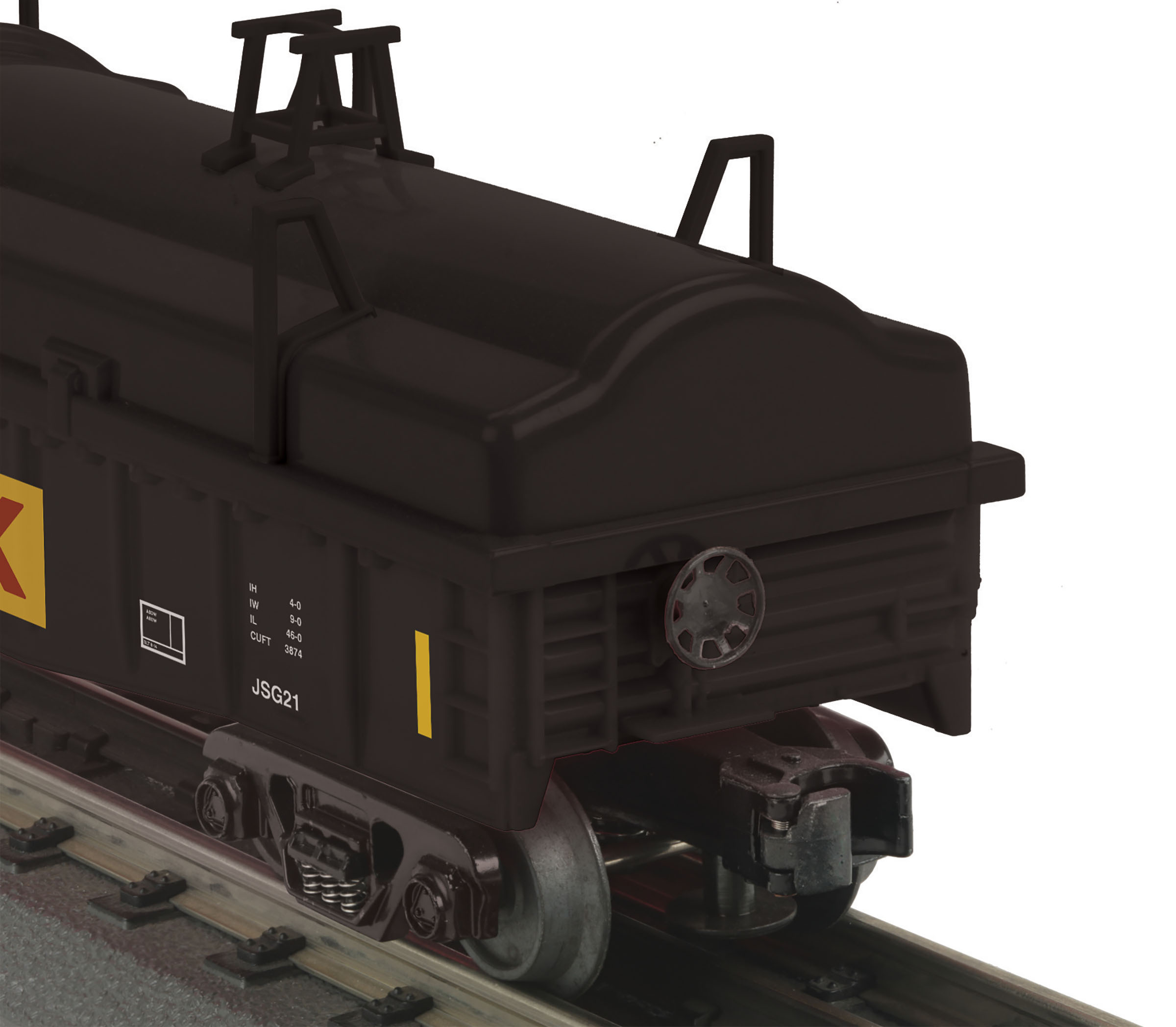 Railgon gondola car #290020 with cover