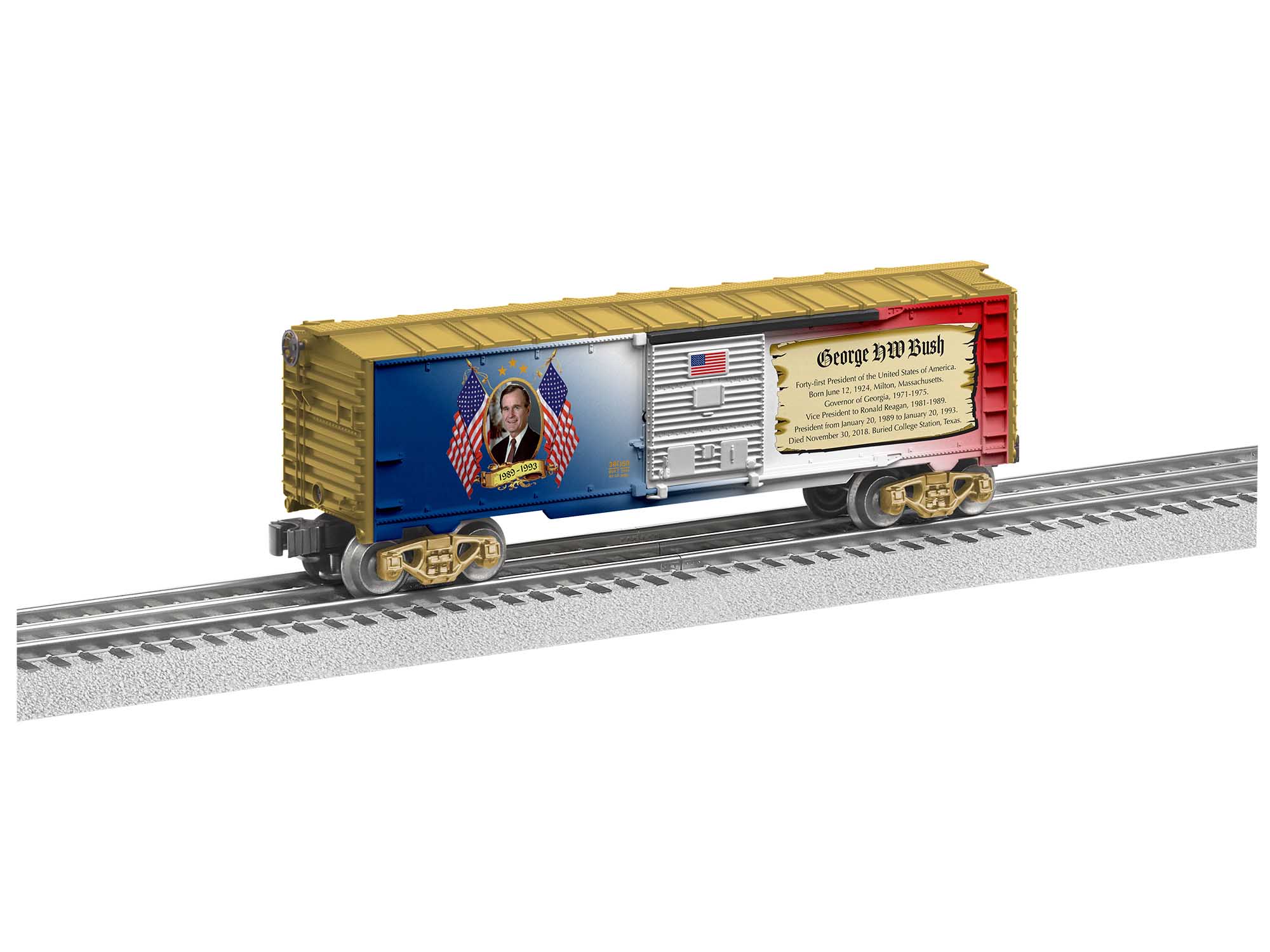 George H. W. Bush presidential boxcar