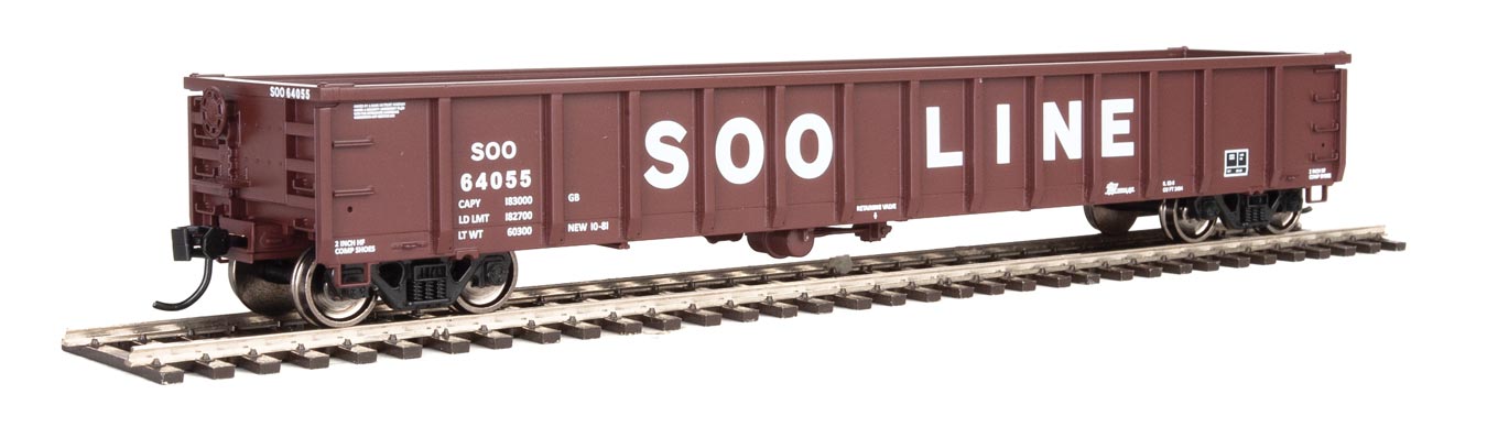 Soo Line 53' Railgon Gondola #64055