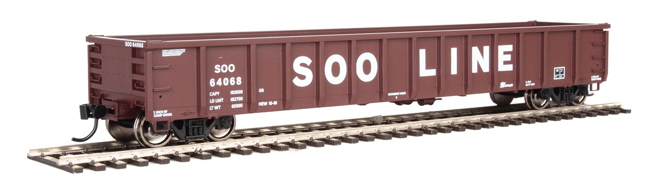 Soo Line 53' Railgon Gondola #64068