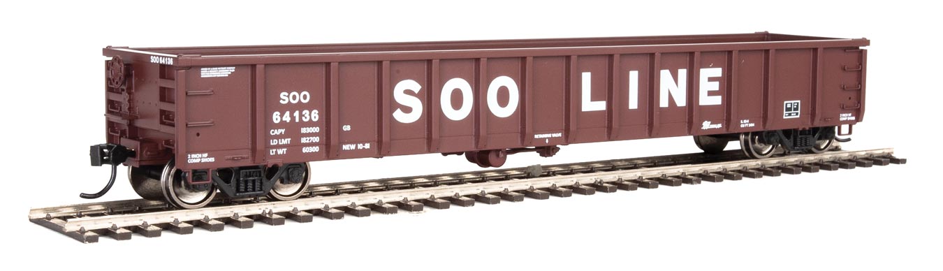 Soo Line 53' Railgon Gondola #64136
