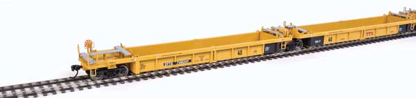 TTX Thrall 5-Unit Rebuilt 40' Well Car #748241