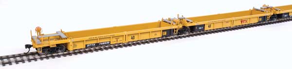 TTX Thrall 5-Unit Rebuilt 40' Well Car #748535
