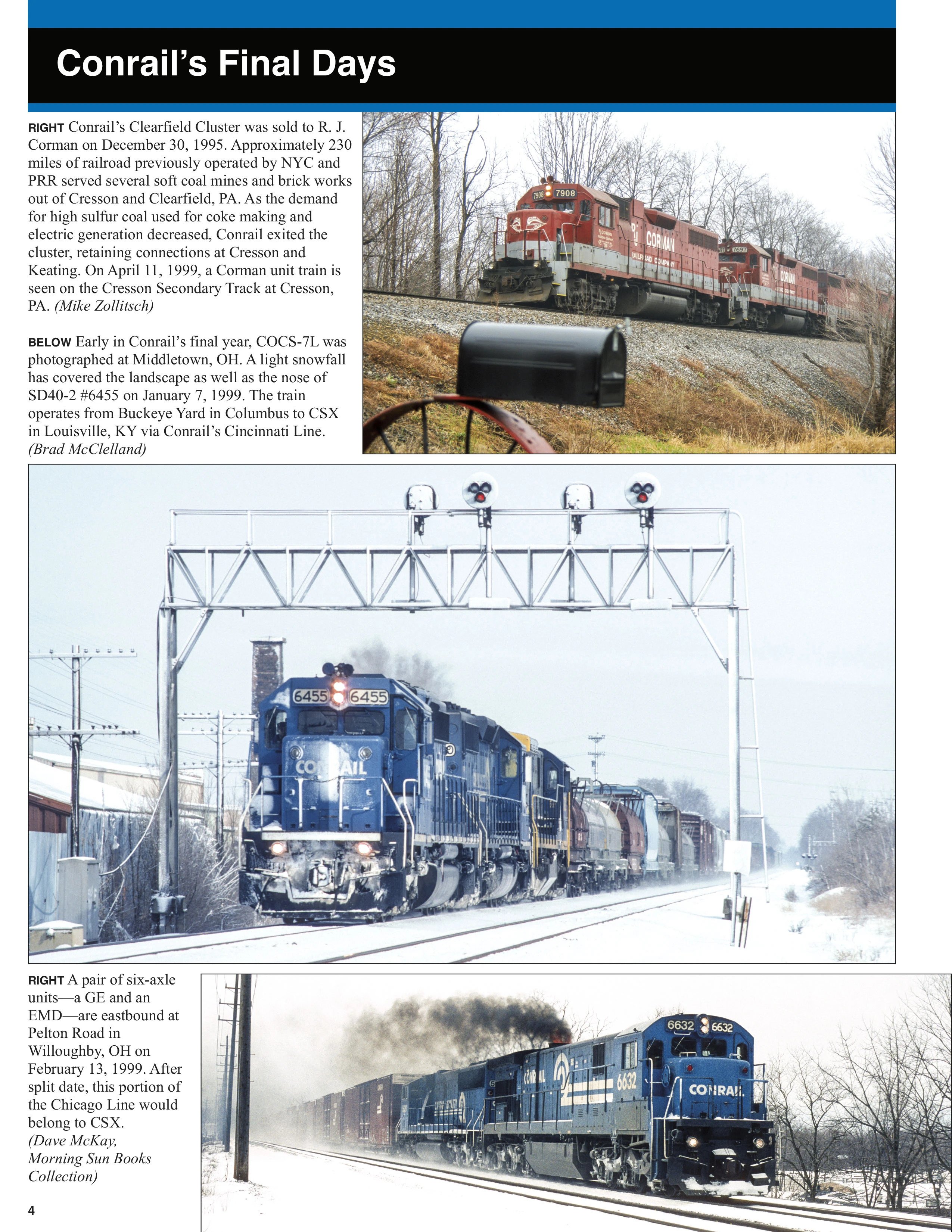 Conrail in the Norfolk Southern/CSX Era