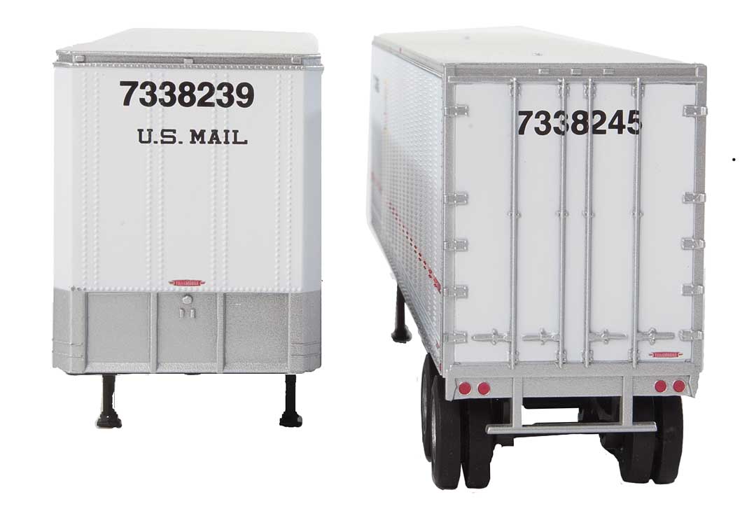 US Postal Service 40' Trailmobile Trailer 2-Pack