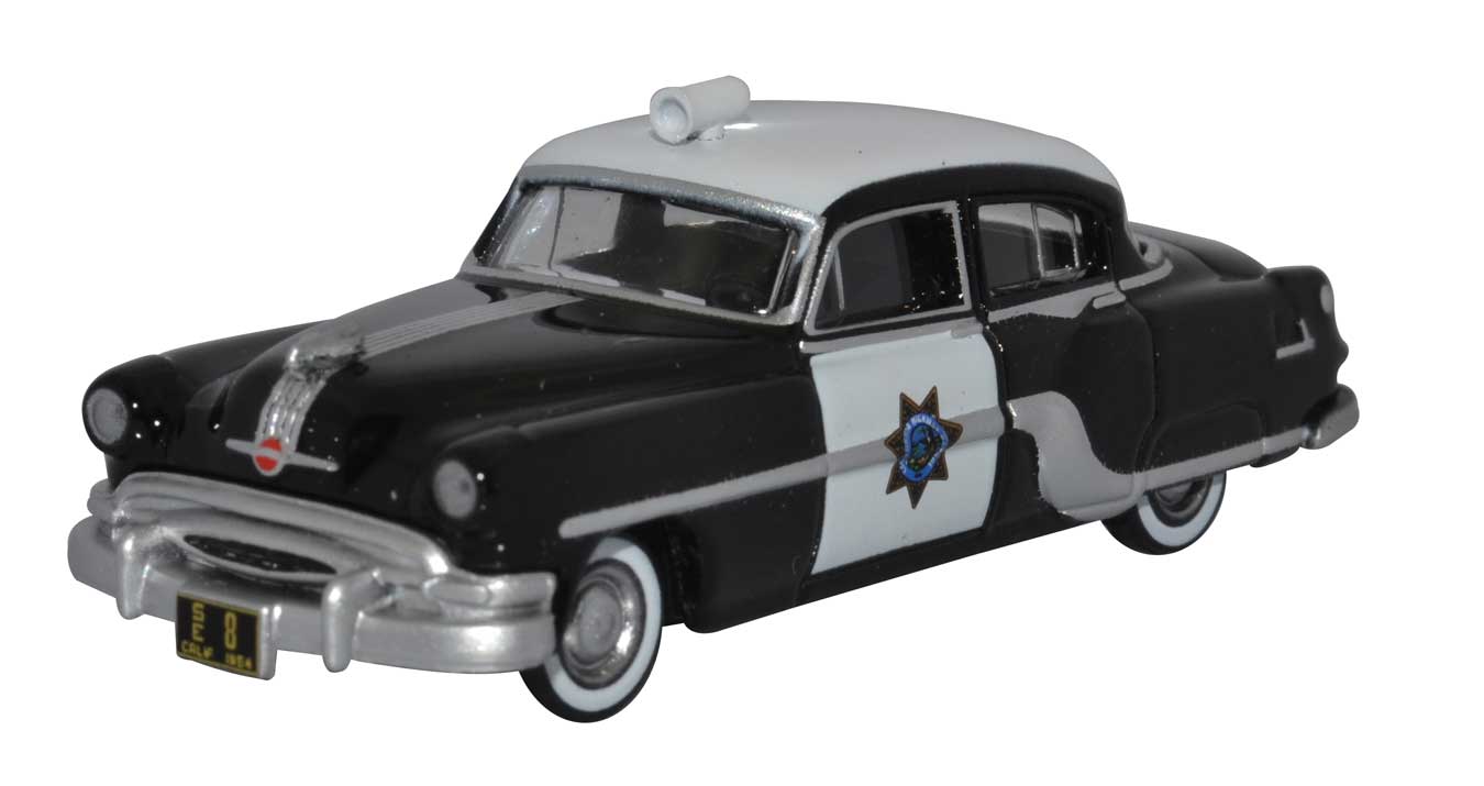 1954 California Highway Patrol Pontiac Chief 4-Door Sedan