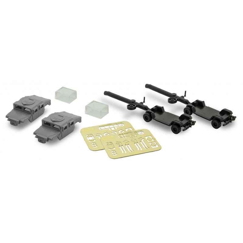 Undecorated Humvee® Vehicle 2-Pack