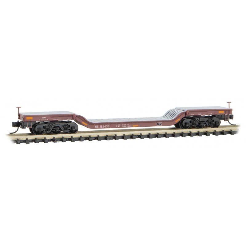 Norfolk Southern Heavyweight Depressed-Center Flat Car #185403