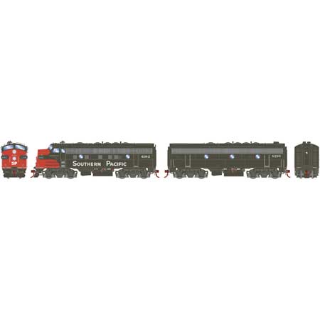 Southern Pacific F-7A #6382 & F-7B #8295 with Tsunami2