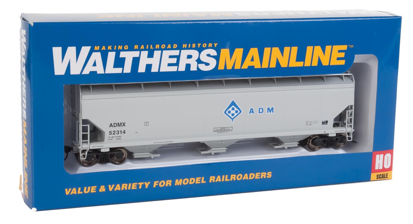 Archer-Daniels-Midland 60' NSC 5150 3-Bay Covered Hopper #52314