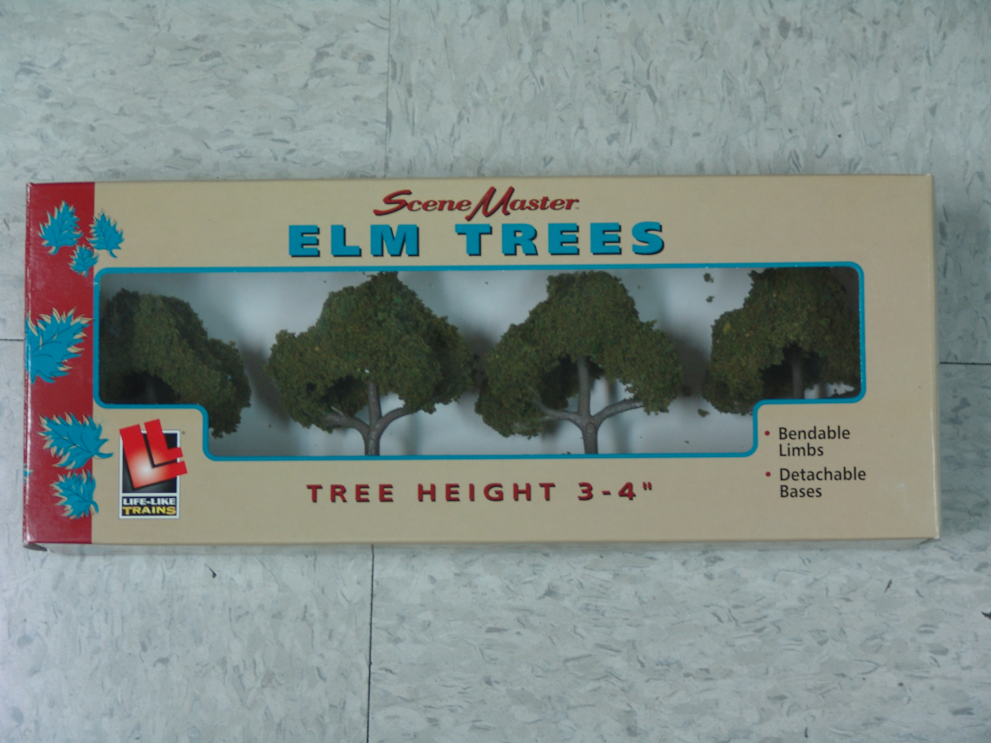 Elm Trees 3-4" (4 pieces)