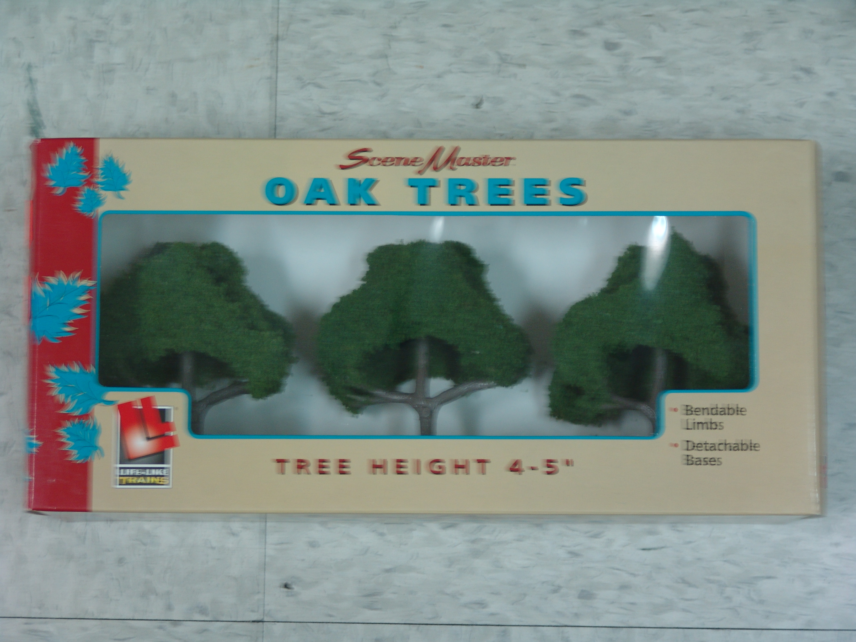 Oak Trees 4-5" (3 pieces)