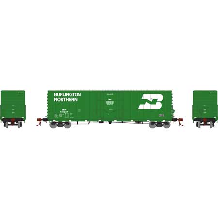 Burlington Northern 50' PC&F Box Car 10' Plug Door #749237
