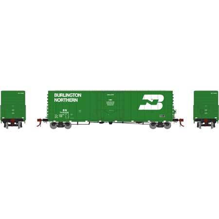 Burlington Northern 50' PC&F Box Car 10' Plug Door #749268