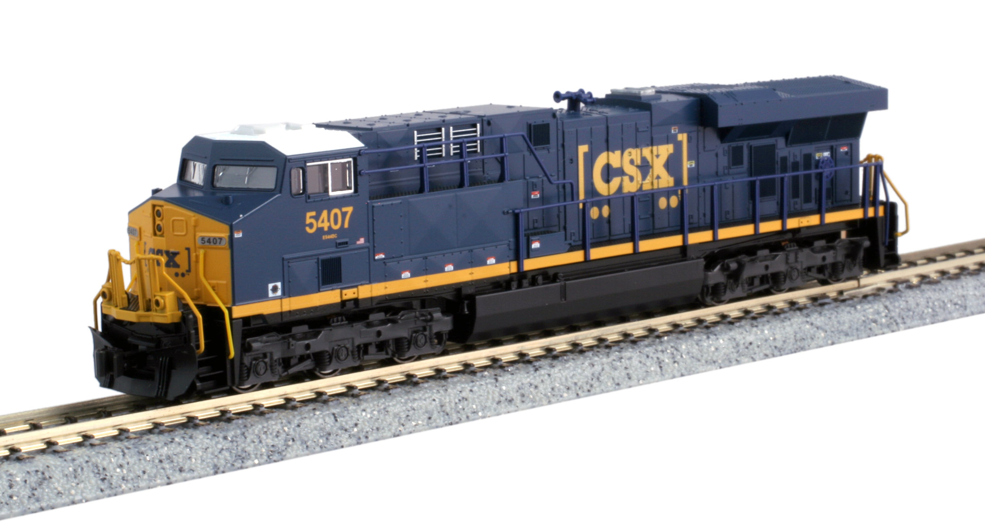 CSX ES44DC #5407 with ESU LokSound Installed