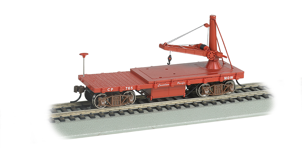 Canadian Pacific Old-Time MOW Derrick Car #765
