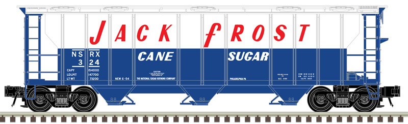 Jack Frost 3-bay PS-2 covered hopper #313
