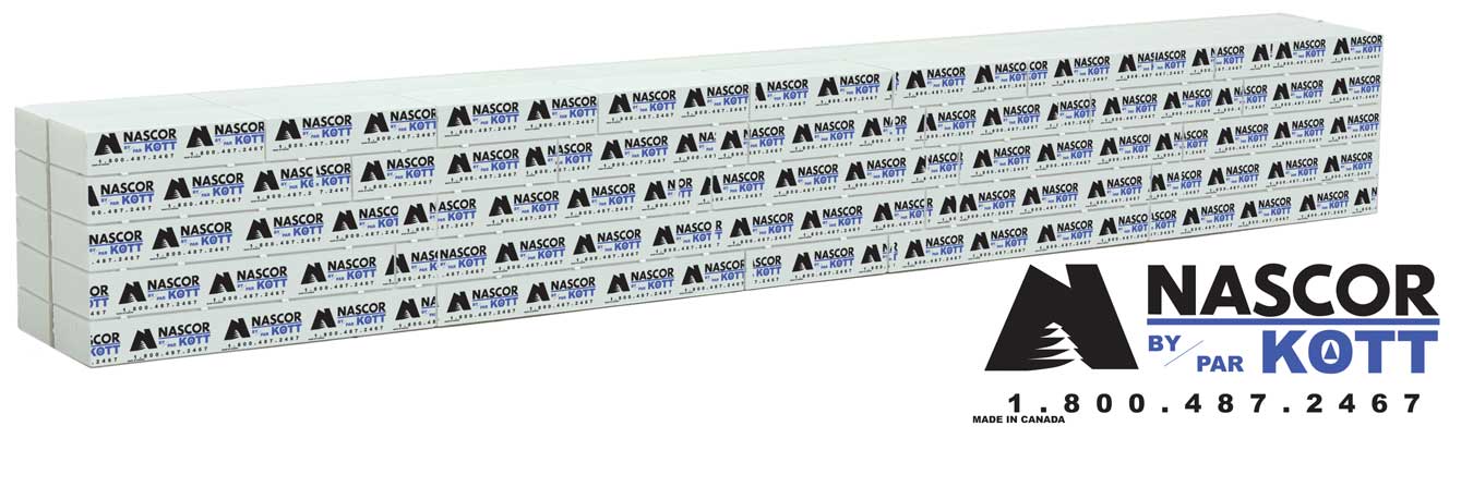 Nascor Centerbeam Flat Car Load