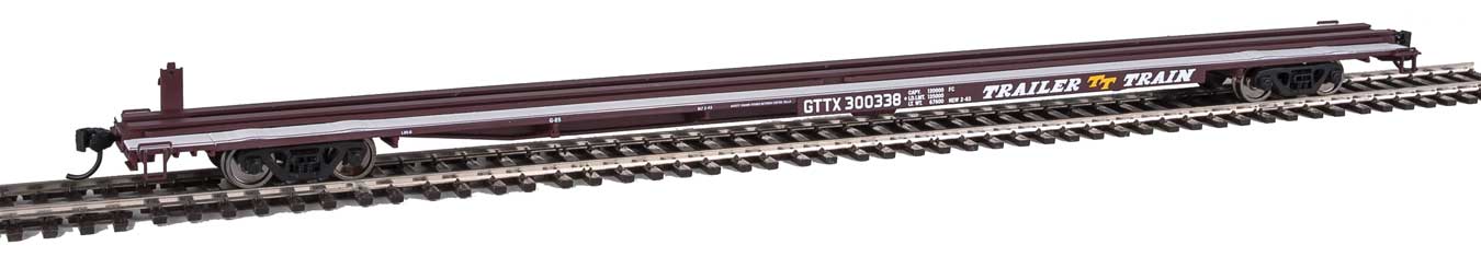 TTX GTTX 85' General American G85 Flat Car #300338