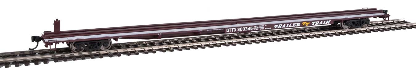 TTX GTTX 85' General American G85 Flat Car #300345