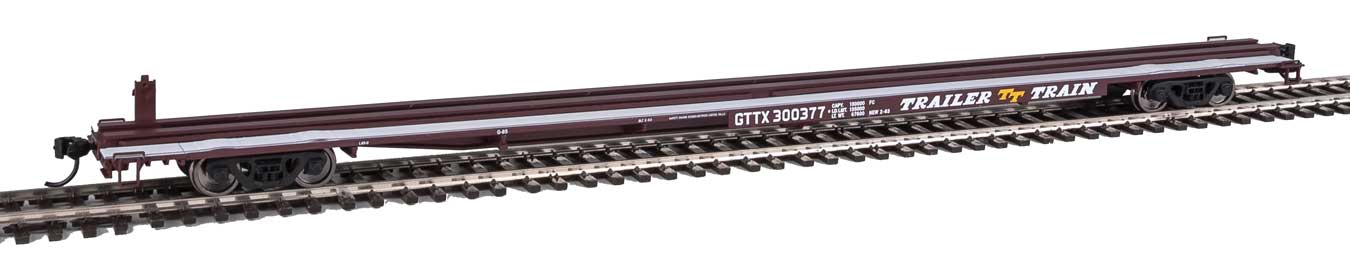 TTX GTTX 85' General American G85 Flat Car #300377