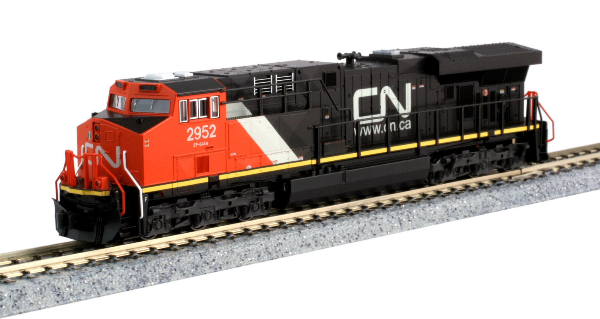 Canadian National ES44AC #2952 with ESU LokSound