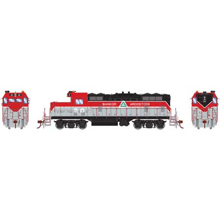 Bangor & Aroostook GP7u #20 with Tsunami2