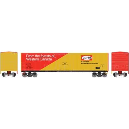 Canadian Forest Products Ltd. 50' Youngstown Plug Door Box Car #2061