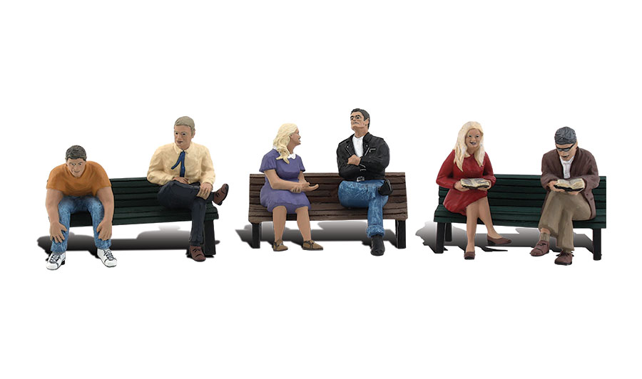 People on Benches