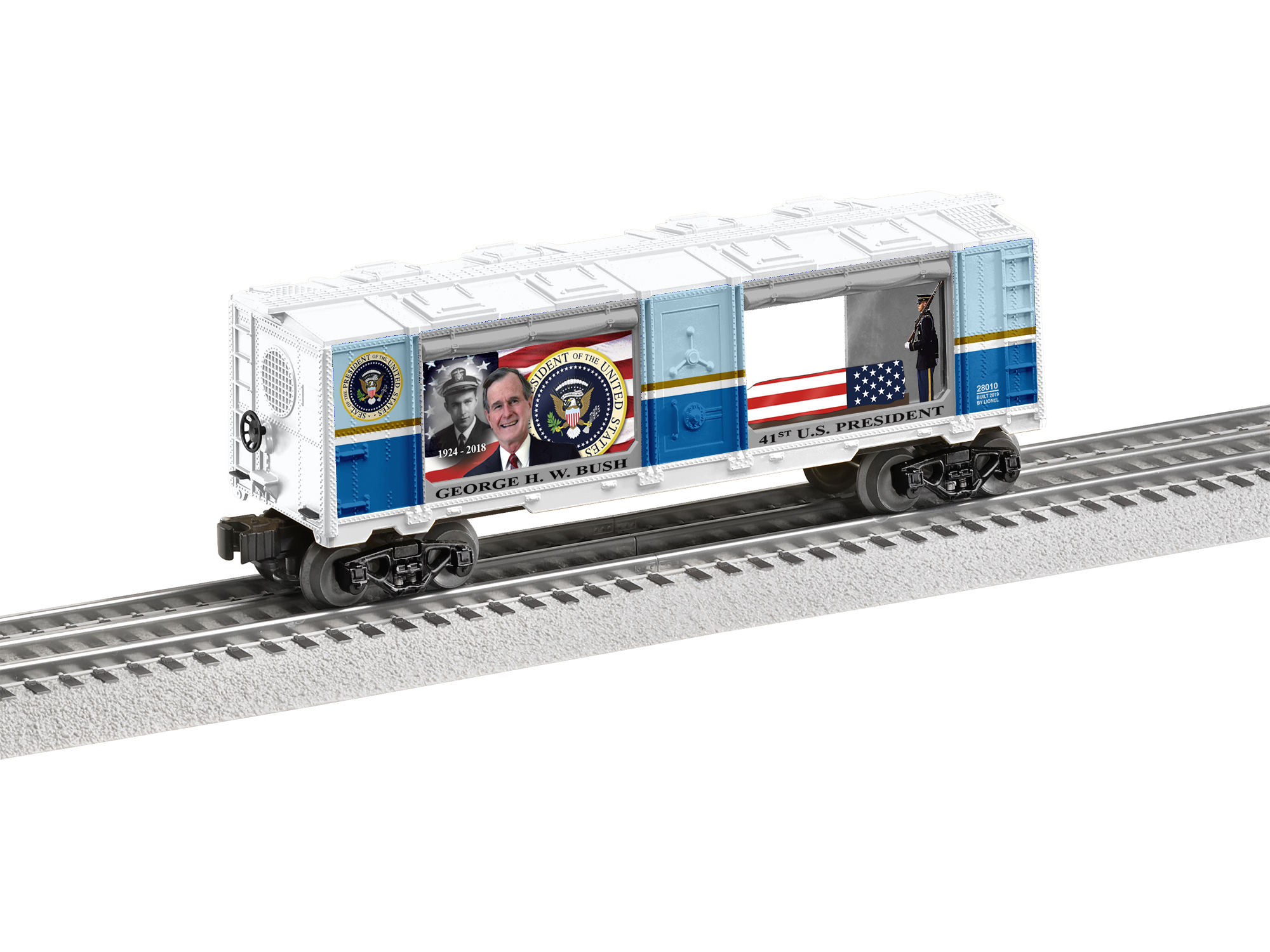 George H. W. Bush mint car