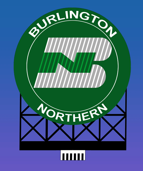 Burlington Northern Large Billboard Lighting Kit