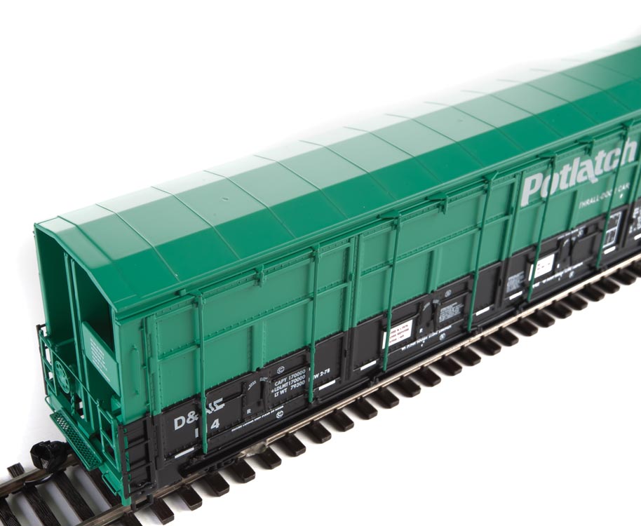 Potlatch 56' Thrall All-Door Box Car #114