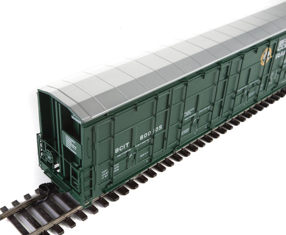 British Columbia Railway 56' Thrall All-Door Box Car #800105