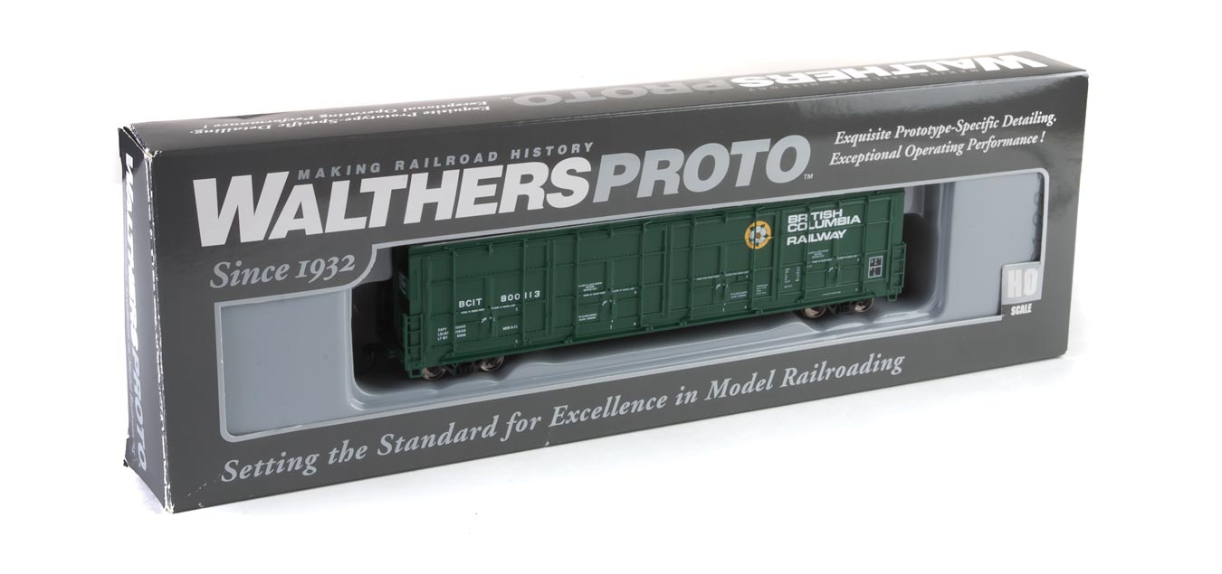 British Columbia Railway 56' Thrall All-Door Box Car #800113