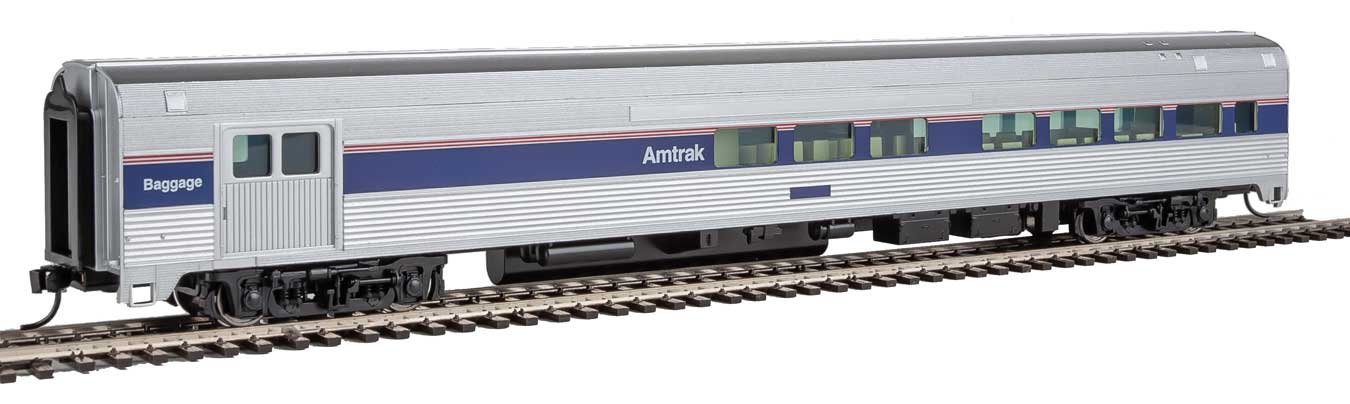 Amtrak Phase IV 85' Budd Baggage-Lounge