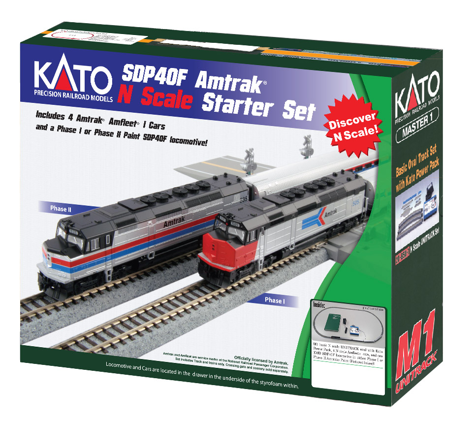 SDP40F Amtrak Starter Set Phase 1 Paint
