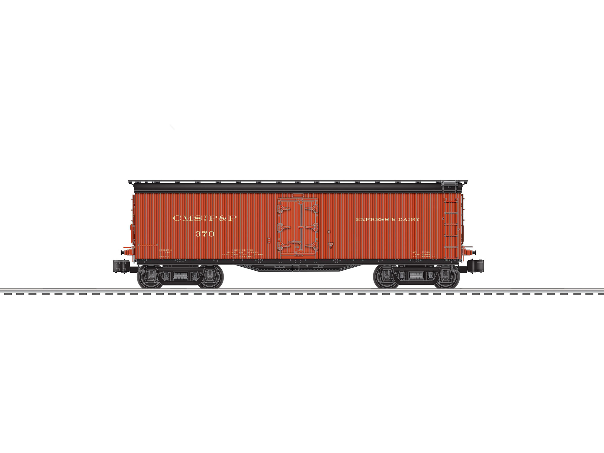 Milwaukee Road milk car