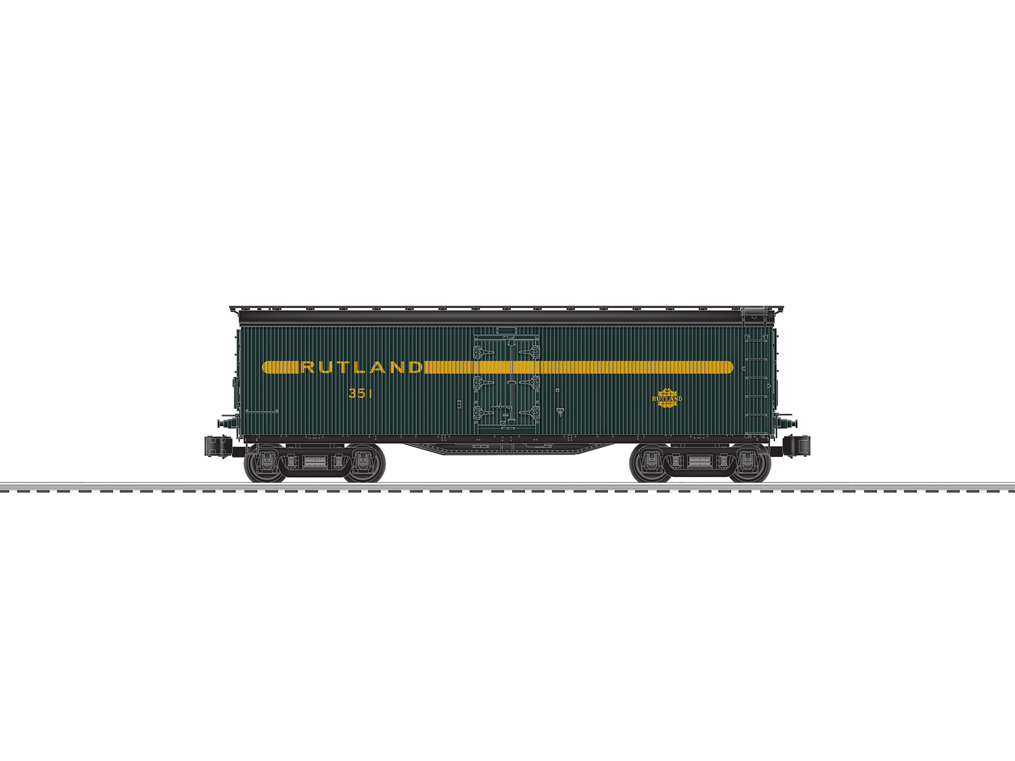 Rutland milk car #351