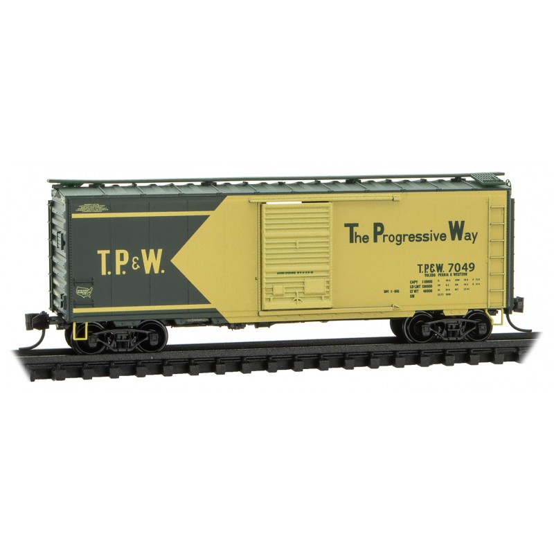 Toledo, Peoria & Western 40' Standard Box Car Single Door #7049