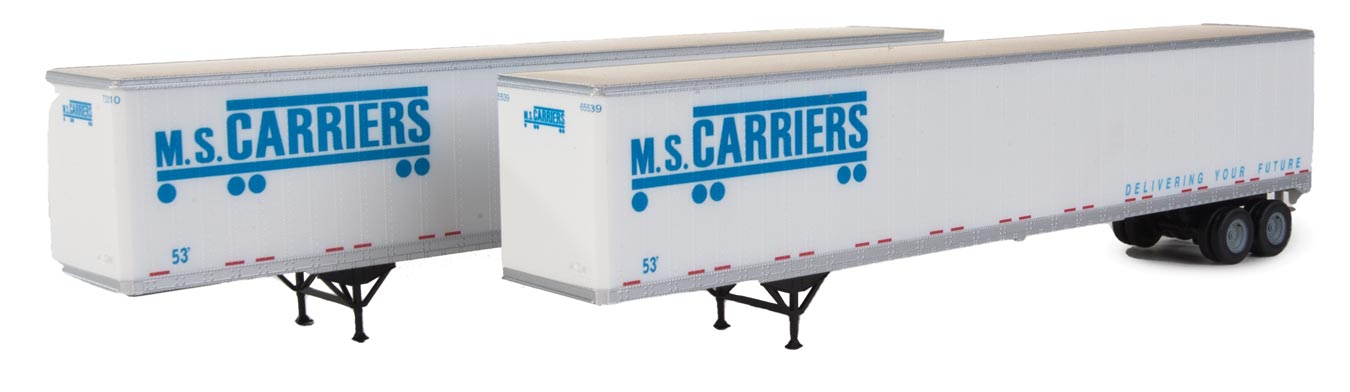 MS Carrier 53' Stoughton Trailer 2-Pack