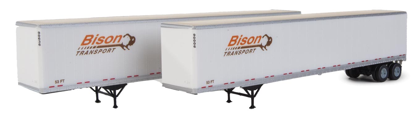 Bison 53' Stoughton Trailer 2-Pack