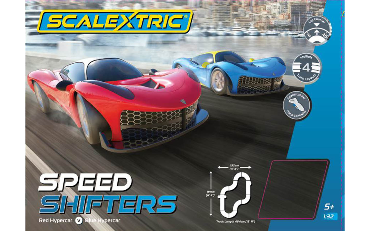 Speed Shifters 1:32 Scale Slot Car Set