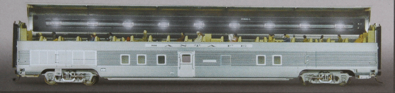 Passenger Car Interior LED DC/DCC Lighting Kit Fits High-Level Cars