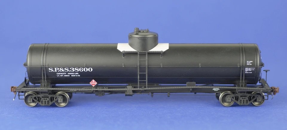 SP&S GATC Tank Car #38600 As Delivered