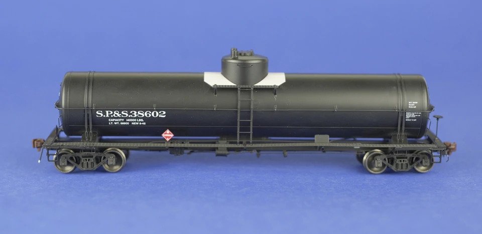 SP&S GATC Tank Car #38602 As Delivered