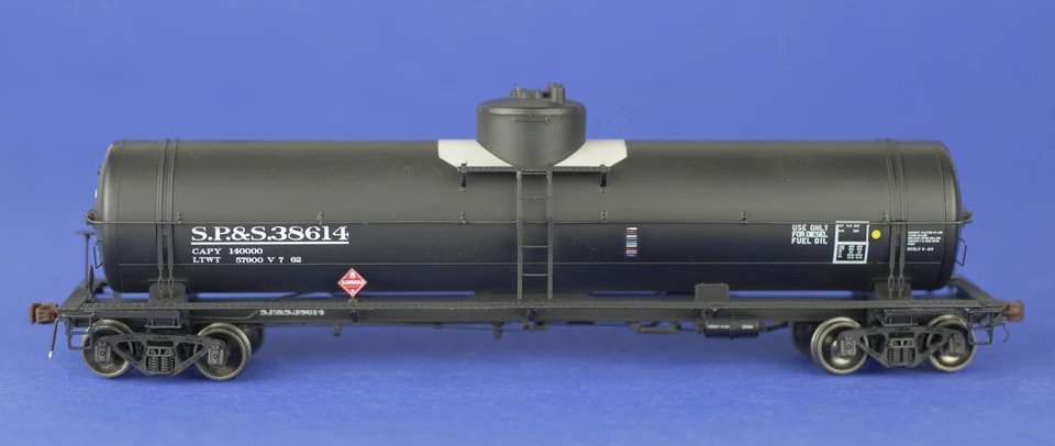 SP&S GATC Tank Car #38614 Late Service