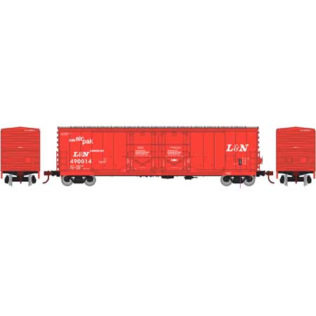 Louisville & Nashville 50' Double-Door Plug Box Car #490014