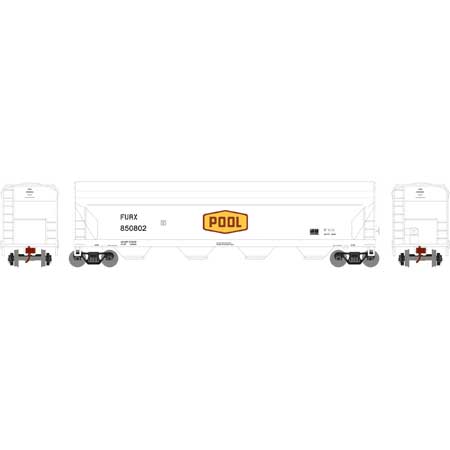 First Union Rail/POOL ACF 5250 Centerflow Hopper #850802