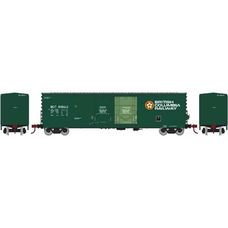 British Columbia Railway 50' Double-Door Plug Box Car #800422