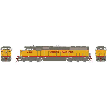 Union Pacific SD60M "Tri-Clops" #6218 with Tsunami2